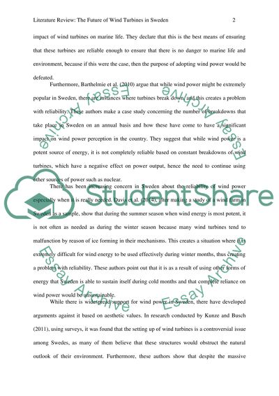 Research Methods: What is the future of Wind Turbines in Sweden