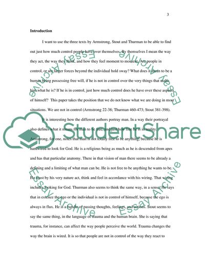 On the Control People Have Over Their Behavior, Emotions, and Thoughts