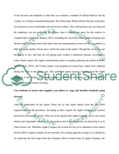 Corporate Responsibility and Marketing Strategies of Apple