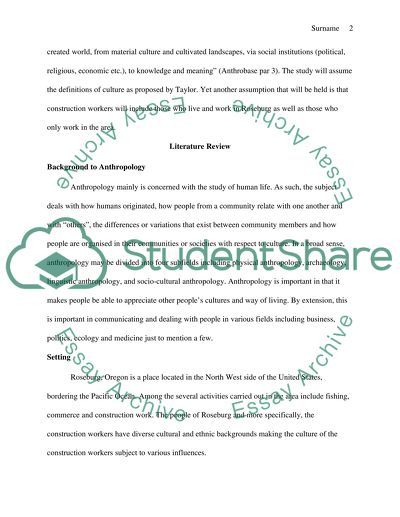 Life of Construction Workers in Roseburg, Oregon