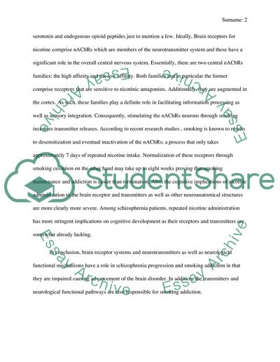 Schizophrenia and Smoking