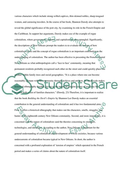 Building the Devils Empire by Shannon Lee Dawdy