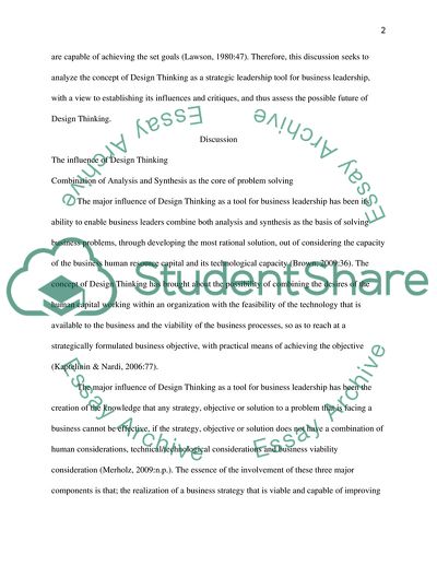 What is Design Thinking