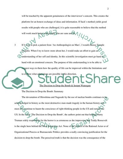 Home work assignment