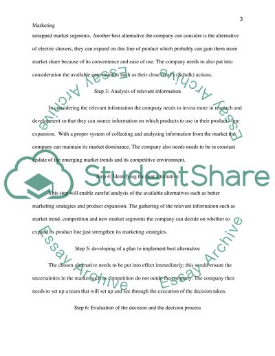 Gillete: Product and Marketing Innovation