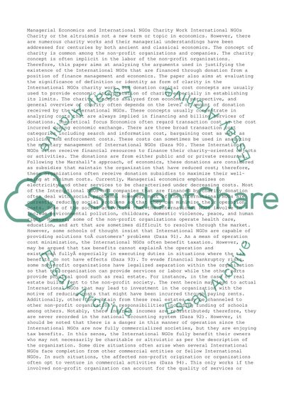 Managerial economics make a specific clarity more effective