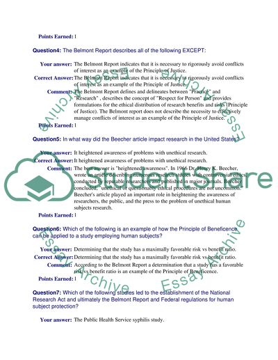Ethics Modules Evaluation