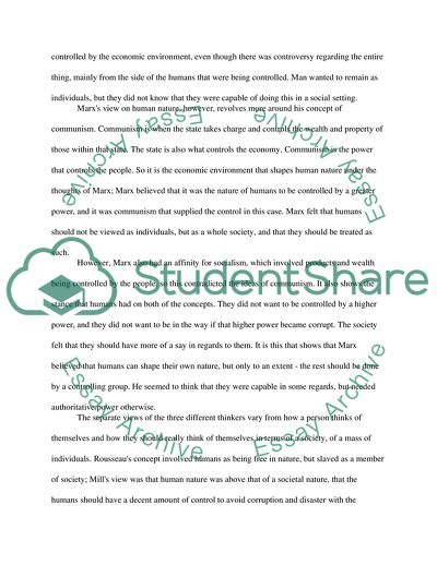 nature of human behavior essay