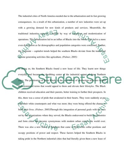 Southern Blacks in North America