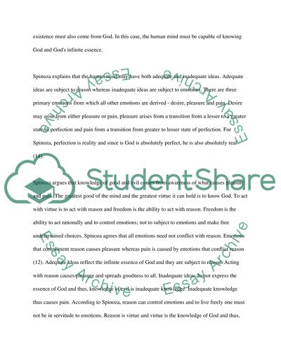 The Ethics by Spinoza and Three Dialogues between Hylas and Philonous by Berkeley