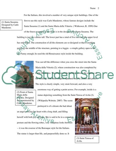 Baroque of Versailles and Italian baroque