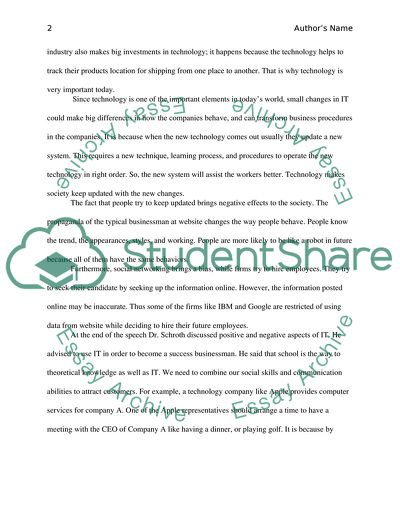 Periot Company, Dr Schroths Seminar