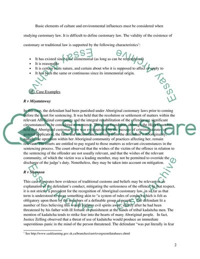 International Law: Customary Law