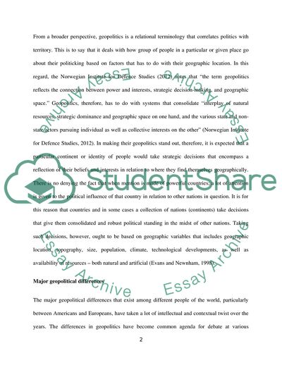 Americans Are from Mars and Europeans Are from Venus