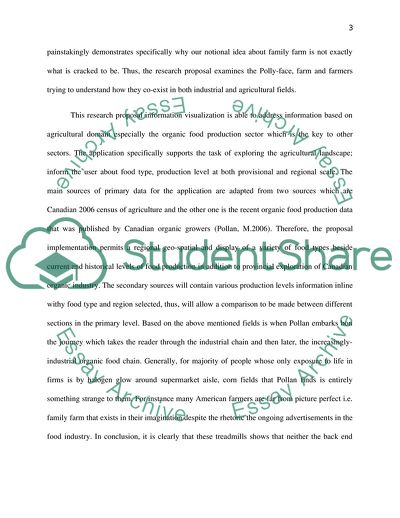 The Omnivores Dilemma Industry