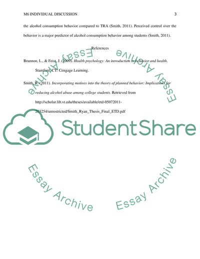 Comparison between the Theory of Planned Behavior and the Theory of Reasoned Action