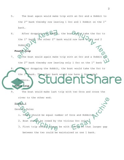 The Hobbits and Orcs problem