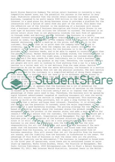 Online Retail Industry in the US