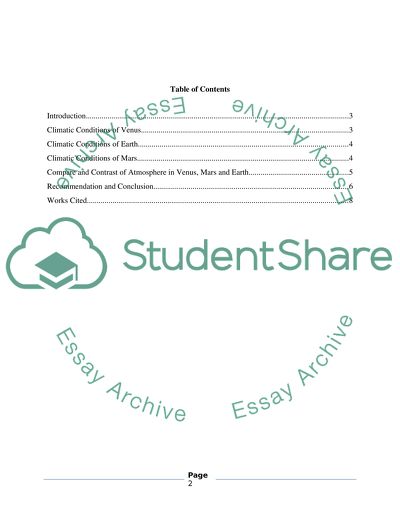 The Atmospheres of Venus, Earth, and Mars