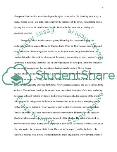 Doyle Success in Maintaining Suspense The Hound of the Baskervilles