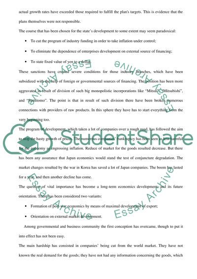 International Economic Growth