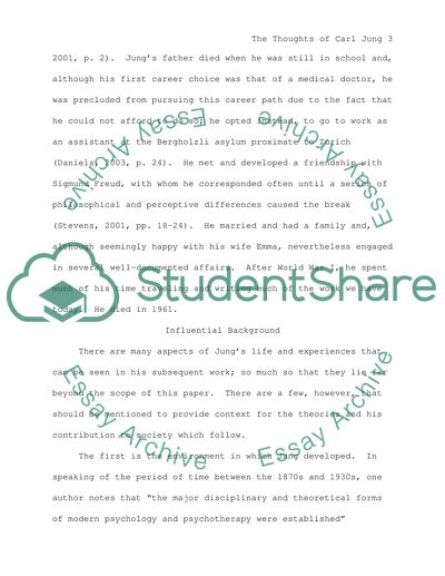 The Thoughts of Carl Jung