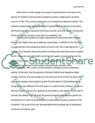 Why 70s generated and accepted new definitions for family structures and gender roles