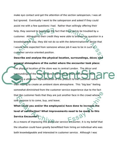 Essential Operations Management and Service Encounter Analysis