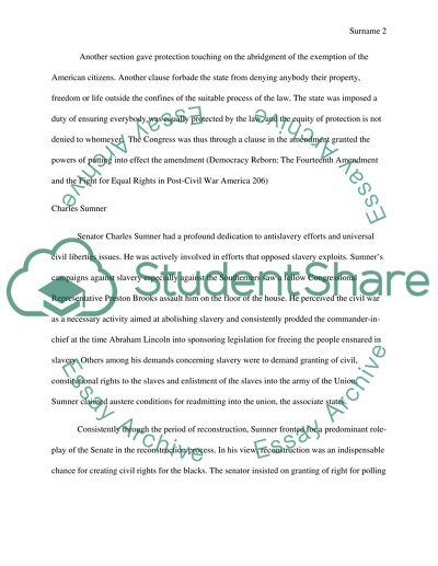 The Era of Reconstruction in American History and Its Aftermath