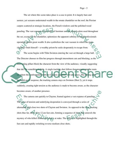 The Film Michael Clayton by Tony Gilroy