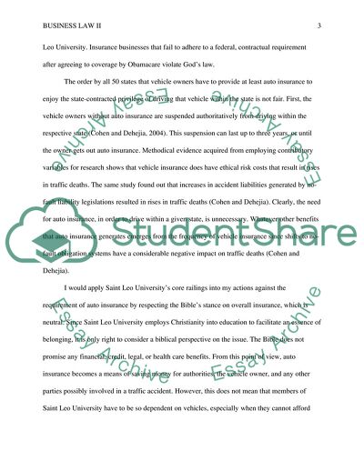 The Affordable Care Act