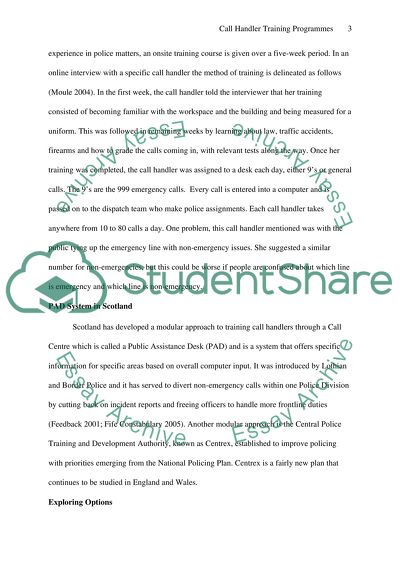 Call Handler Training Programmes: Is Modular the Answer