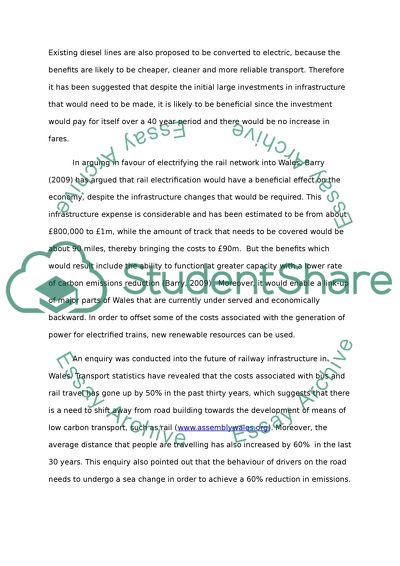 The impact on proposed electrofication in the UK to railway infrastructure design