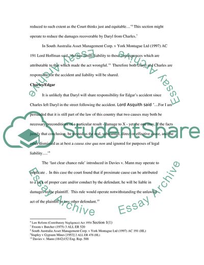 Torts Law Discussion