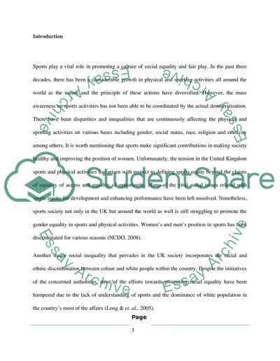 The Development and Growth in Sports and Physical Activities in Britain