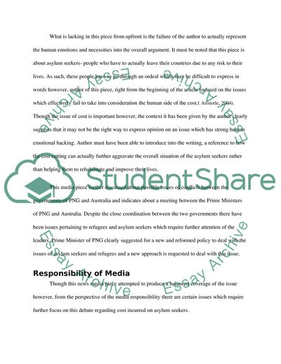 Offshore Detention Centres: Annual Costs Hit $1 Billion