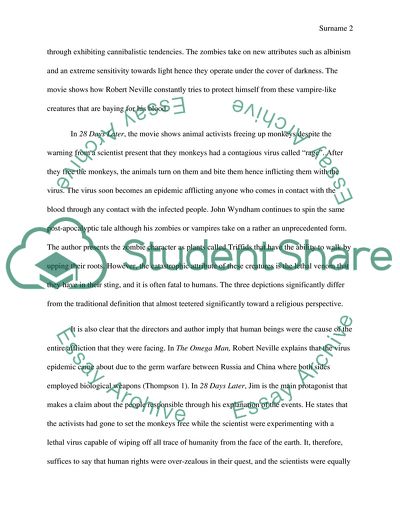 Vampirism in Modern Movies