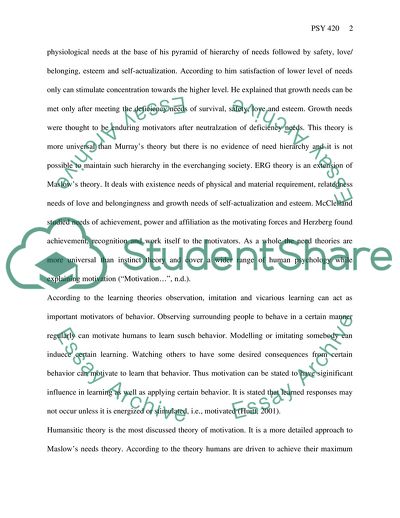 Discovering Motivational Theories