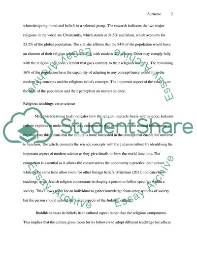 World Religions: Comparing Their Relationship with Science