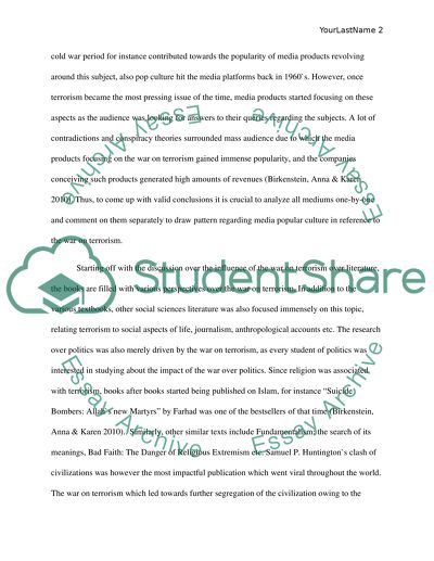 Popular Culture on Media