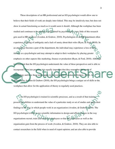 Value of Industrial Psychology in Human Resources