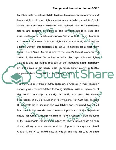 The Development Strategies of the Oil-Rich Countries of the Gulf