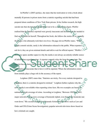 Media and Crime - Sensationalizing the Issue