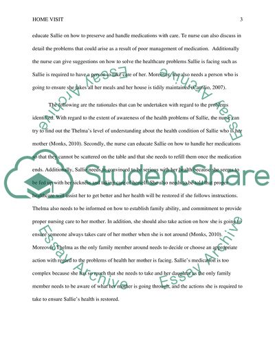 Home Visit to a Patient