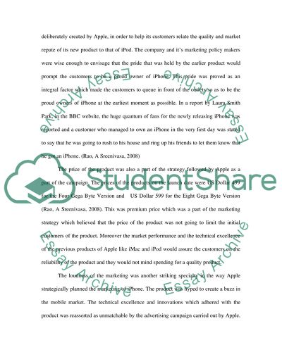 Analysis of the Buzz Generated Around the Launch of iPhone