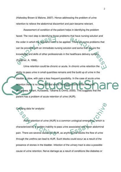 One Care Management Decision the Student in Practice