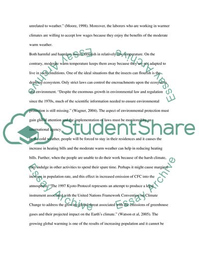 Human Health and The Environment