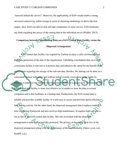 Carlson company essay image