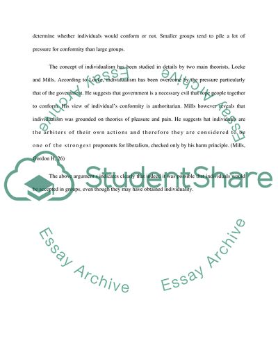 Individualism in Twentieth-Century America