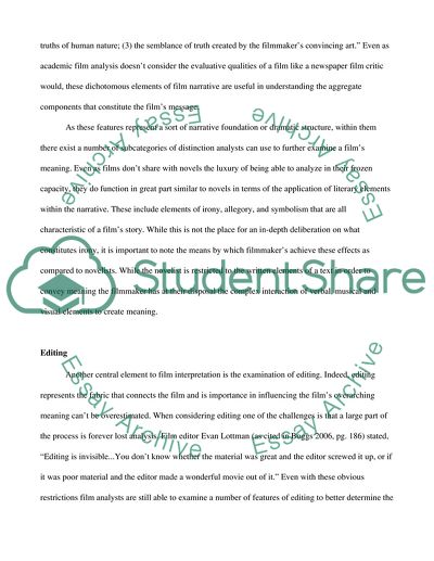 The Art of Watching Film